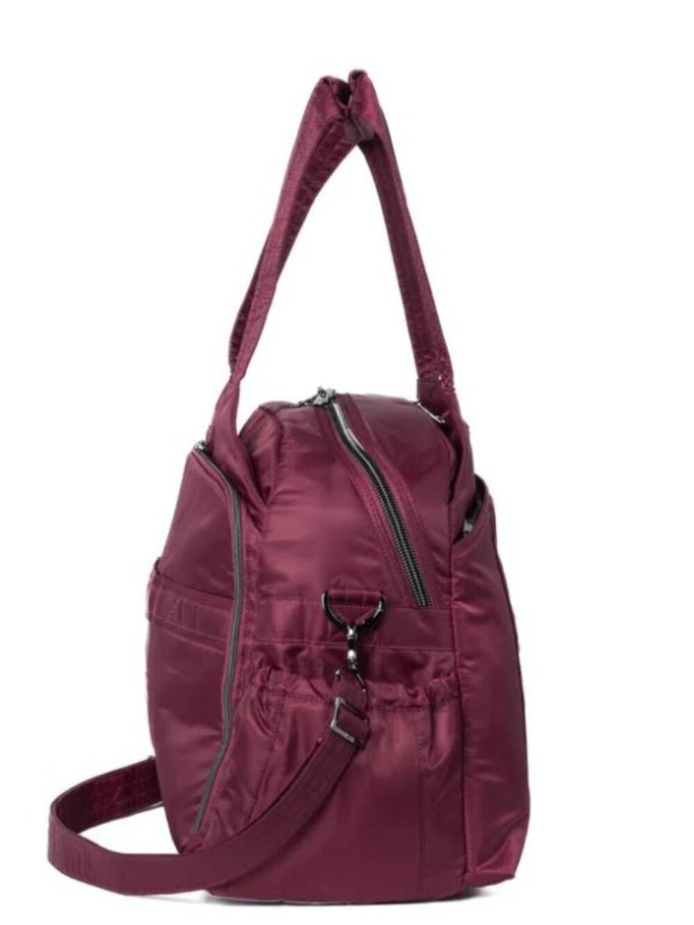 Lug Pontoon 2 Overnight Bag Raspberry Berry Red - Picture 4 of 14